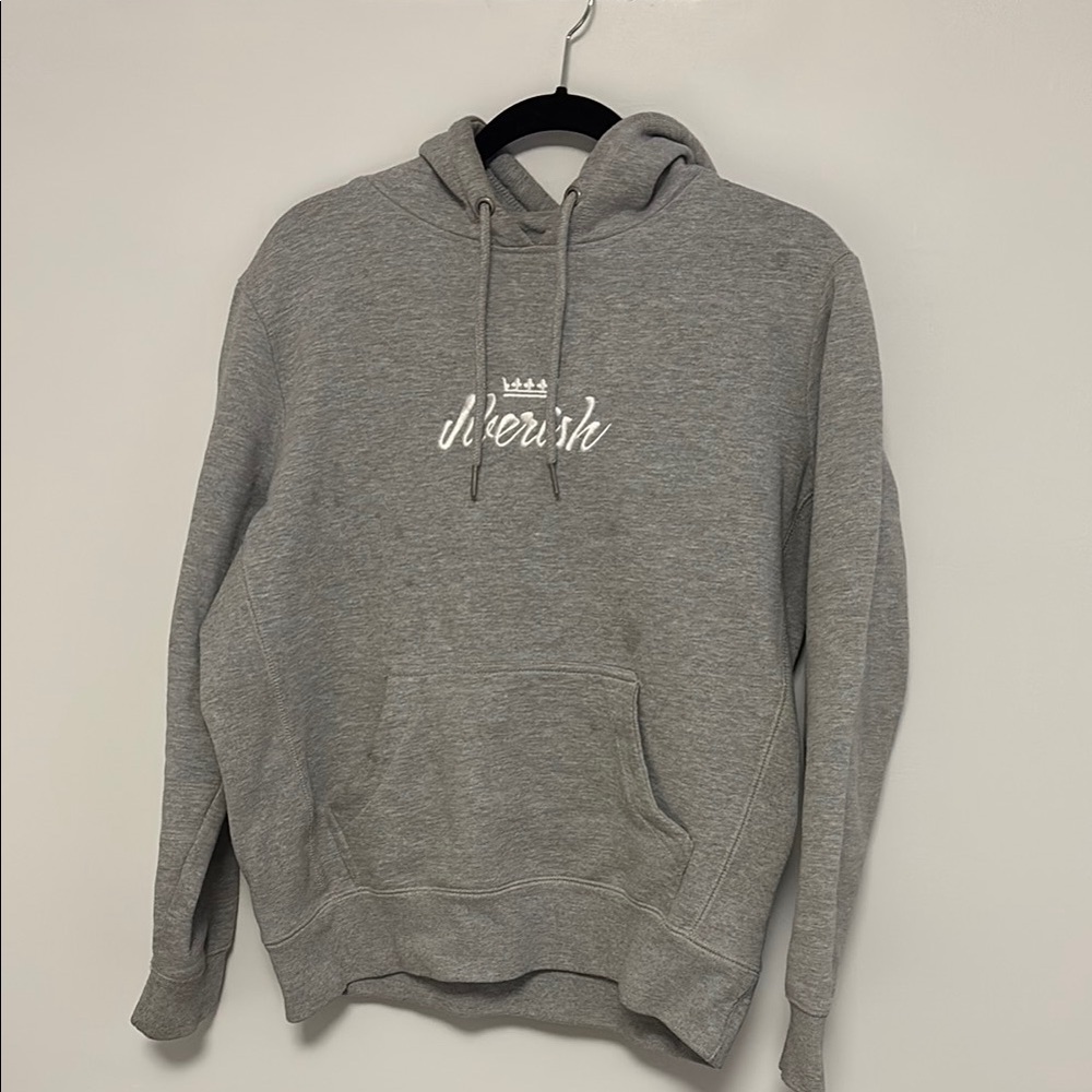 Jiberish Gray Hoodie